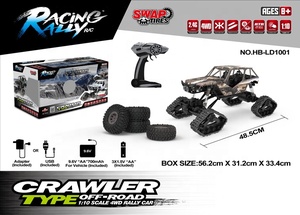 1/10キッズ新しいRCカーおもちゃスノーホイールタイヤオフロード車おもちゃロッククローラーおもちゃ男の子の誕生日プレゼント - Product Image 2