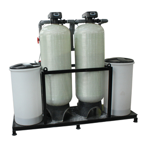 Rack ติดตั้ง Ion Exchange Resin Duplex ถัง10m 3/Hr Softener ร้อนหม้อต้มระบบ - Product Image 5