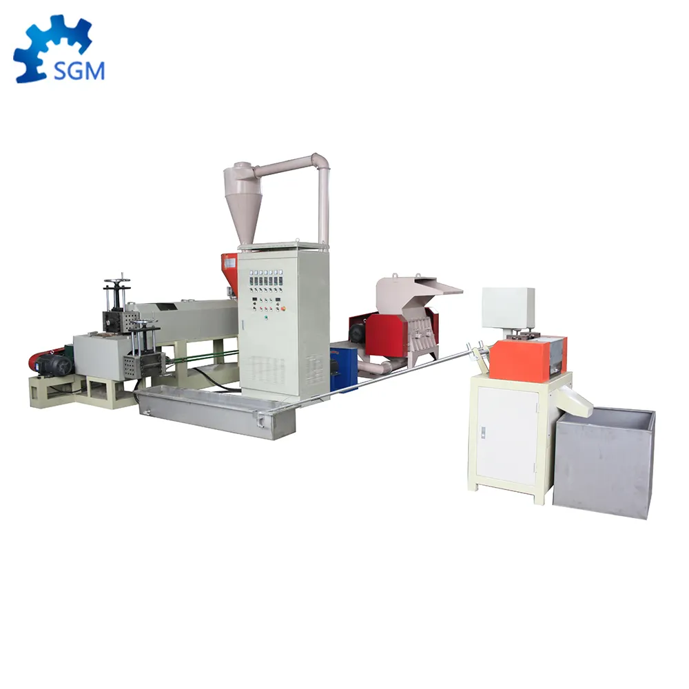 Concurrerende Prijs Afval PE plastic recycle making machine