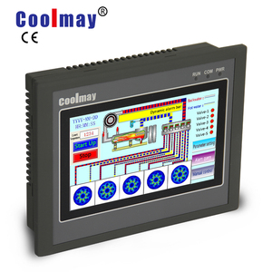 HMI integrado con plc controlador lógico programable de la mezcla de soporte de entrada analógica tipo de salida