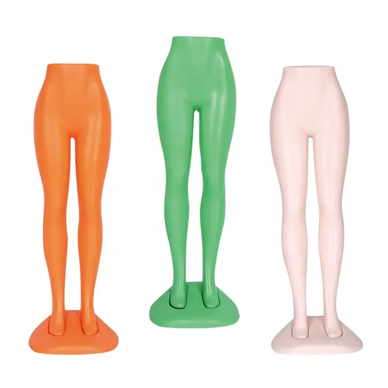 Pantalon femme en plastique, 30 cm, pas cher, affichage des jambes du bas du corps, mannequin avec support pour les soldes