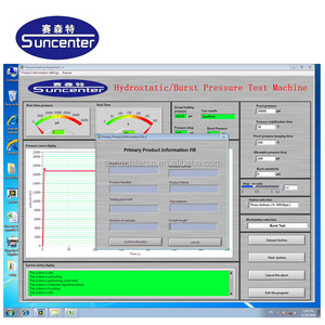 Suncenter <strong>Testing</strong> Report Saving <strong>Computer</strong> <strong>Control</strong> Hydro Pressure Tester for Pipeline - Product Image 5