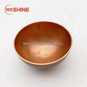 中空銅半球50mm中空銅ハーフ中空球 - Product Image 2