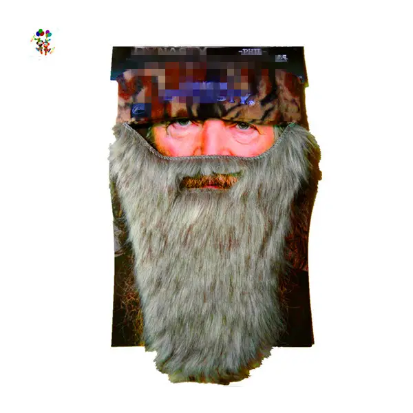 Kaliteli cadılar bayramı partisi kostüm sentetik peluş büyük Viking yapay sakal HPC-2822