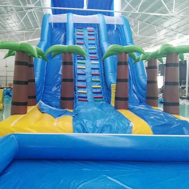 คุณภาพสูง Inflatable สระว่ายน้ำสไลด์เด็กและผู้ใหญ่สนุก