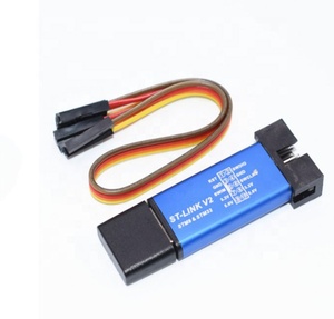 Heißer verkauf Stlink ST-Link V2 Mini STM8 STM32 Simulator Download Programmierer Programmierung Mit Abdeckung Kabel