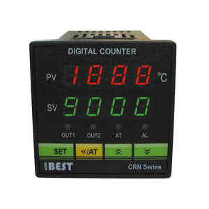 IBEST CRL Pantalla LED de 6 dígitos Contador de medidor de velocidad de línea Tacho de frecuencia RPM Temporizador de conteo preestablecido digital multifunción - Product Image 6