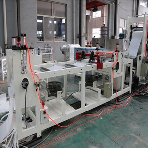 כפול בורג PVC קצה קלטת פסים מכבש pvc פלסטיק קצה כיסוי רצועת עושה המכונה עם גוזר והדפסה מיקסר