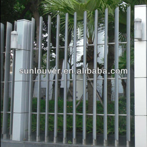 Exterior Aluminium <strong>Louvre</strong> <strong>Sun</strong> <strong>Louvre</strong> with Ellipse Shape Used for Building Facade - Product Image 5