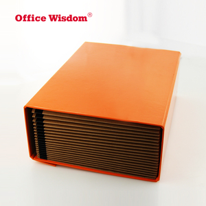 Organizador de archivos extensible con 19 bolsillos, tamaño de las letras de EE. UU., carpeta de archivos de acordeón, BILLETERA, maletín, archivador de negocios - Product Image 5