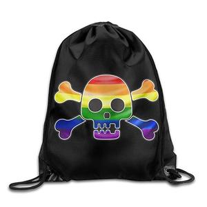 カスタムゲイプライドレインボーレズビアン印刷巾着ショルダーバッグジムバッグトラベルバックパック - Product Image 2
