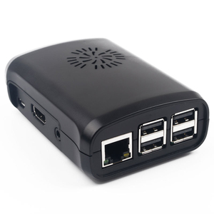 Raspberry Pi 3/3B Nero In Plastica ABS Caso Box Con Ventola di Raffreddamento Con Dissipatore di Calore e Raspberry Pi Interruttore del Cavo - Product Image 3