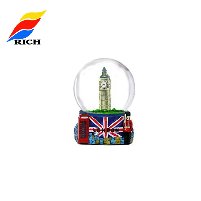 Resina londres presente mais barato 45mm neve globe ball fabricante