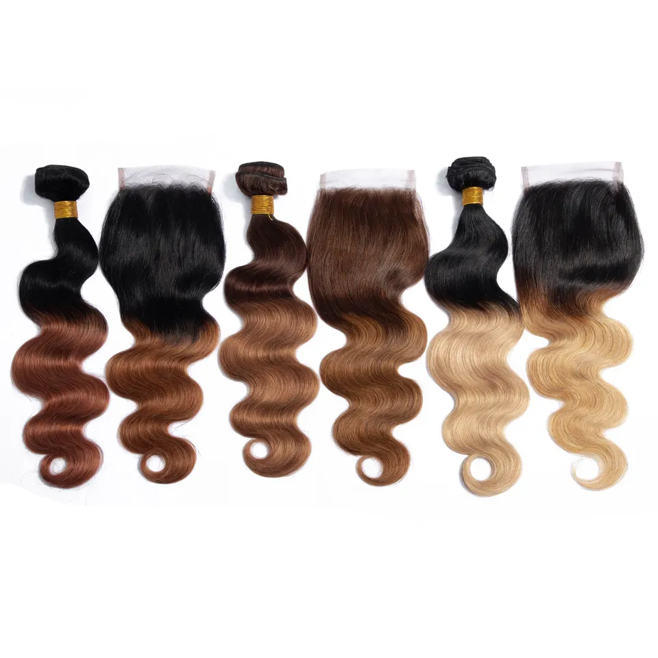 Aliexpress vente en gros péruvienne remy extension de cheveux vierge cheveux humains faisceaux pas cher brésilien vierge vague de corps ombre cheveux