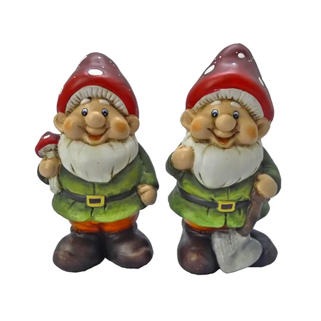 Petit gnome figurines pour la décoration de jardin