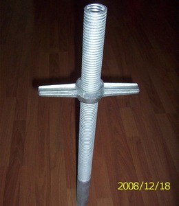 Base de jack de materiais de construção, parafuso de encolhimento
