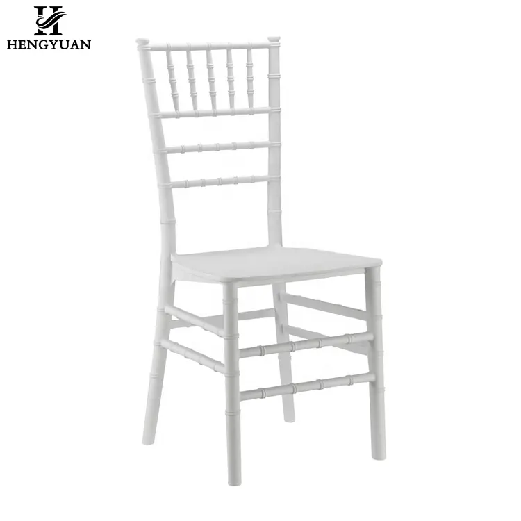 Новейшая дешевая укладки белый моноблочная конструкция цельный Тиффани стул для свадеб и событий