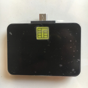 Android Mikro USB OTG İletişim akıllı IC kart Okuyucu