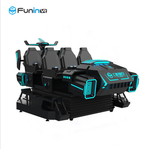 Nuevo modelo 9d VR Dynamic Theme Shooting Simulator 360 Vr Juegos de rotación 6 asientos Dark Mars Simulador de juego - Product Image 3