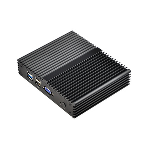 Mini Pc X86 Qotom Industrial Fanless Mini PC Ubuntu Desktop PC <strong>Computer</strong> Nano ITX J1900 4 LAN Micro Barebone Mini <strong>Computer</strong> <strong>Linux</strong> - Product Image 4