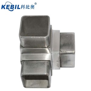 China <strong>40mm</strong> square <strong>Pipe</strong> Elbow Connector - Product Image 2