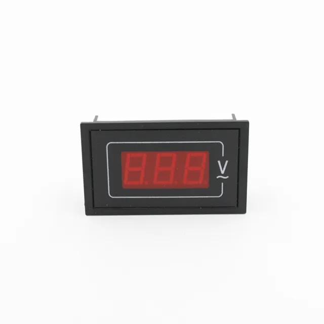 Mini dijital gerilim metre ac ve dijital panel voltmetre led ekran ölçüm 80-500v dijital panel voltmetre ac