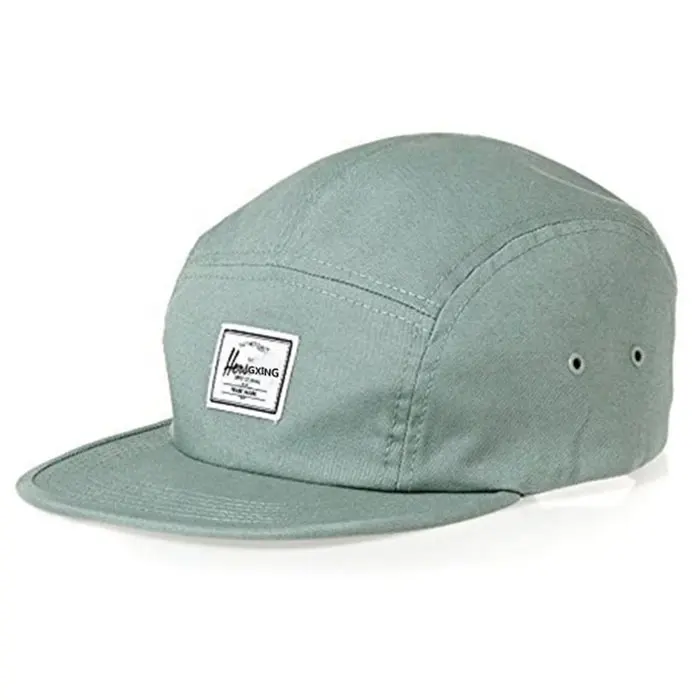 OEM-Gorra de deporte de alta calidad, 5 paneles, con etiqueta tejida