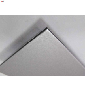 建物の装飾のためのalucobondシルバーブラシacpアルミニウム複合パネル - Product Image 4