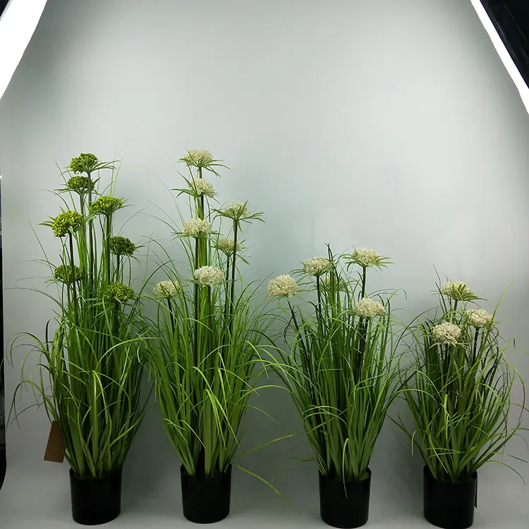 Vendita realistiche coperta pianta in vaso decorazione del giardino artificiale albero pianta