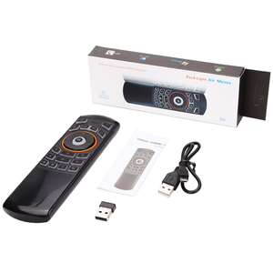 X6 USB 2.4GHz Mini Wireless Backlit <strong>Keyboard</strong> / Air Mouse <strong>Remote</strong> <strong>Control</strong> for PC Android TV - Product Image 6