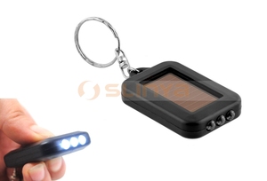 キャンプハイキングキーリングランプ用3 <span class=keywords><strong>LED</strong></span>懐中電灯非常灯トーチキーホルダーライト