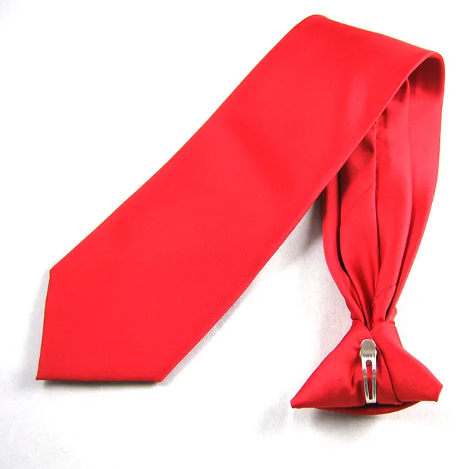 TOP Unique Personnalisé Uniforme Cravates de Sécurité Clip sur Cravate