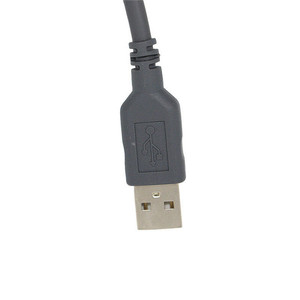 2M 灰色 USB 符号条码扫描仪电缆 LS2208 2208AP DS3508 LI3608
