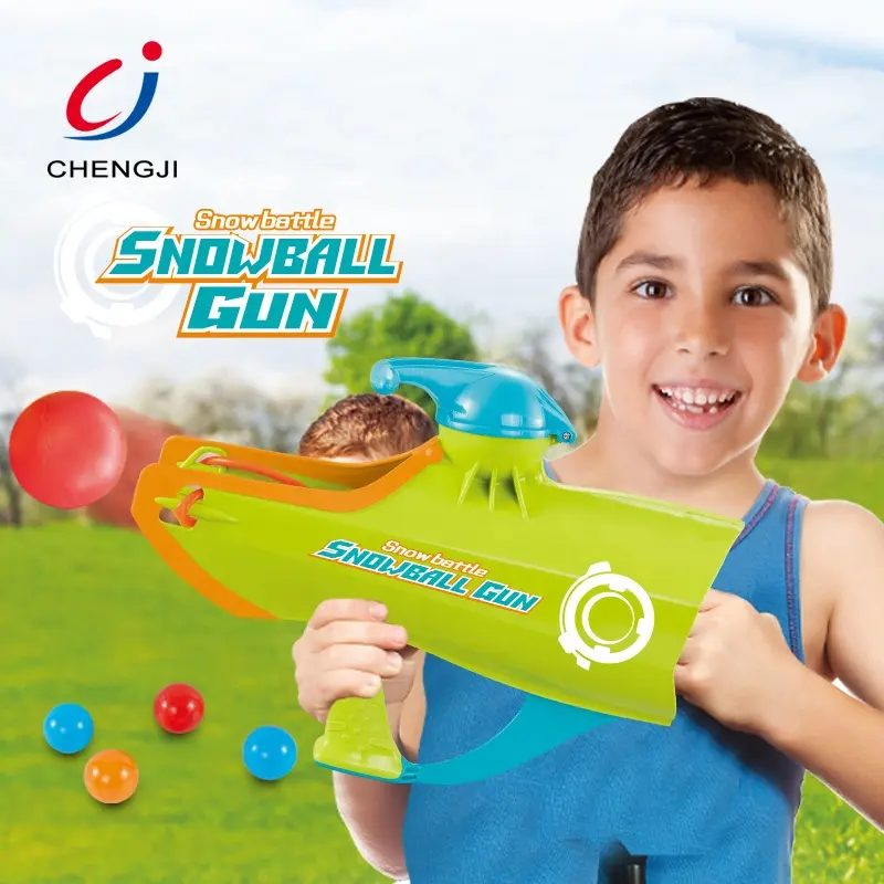 Neue produkte 2 in 1 kinder outdoor spielzeug paintball schießen spiel schneeball gun