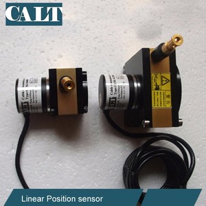 Shanghai CALT 800mm Sensor de posición lineal 12V/24V Cable de extracción Codificador de cuerda angular para medición de desplazamiento