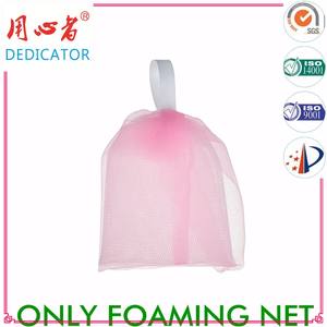 Schiuma di Organza netto detergente viso PE <span class=keywords><strong>Net</strong></span> per sapone da bagno rete B11 taglio personalizzato e modellato per la pulizia del viso - Product Image 3