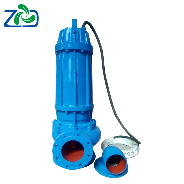 High efficiency explosion proof submersible drainage mine engine driven sewage water pump