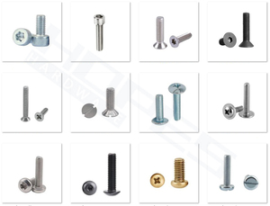 Nikel kaplama çelik Phillips çapraz düz havşa başlı makine vida M1 M1.2 M1.4 M1.6 M1.7 M2 M2.5 M3 M3.5 M4 m5 M6 M8 M10 - Product Image 6