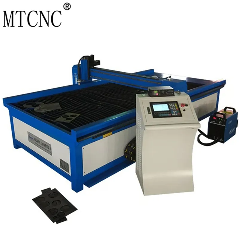 모바일 제어판 Cnc 플라즈마 커터 테이블 시트 금속 벤딩 X Y 축 유압 Nc 프레스 브레이크 기계 자동 1500*3000