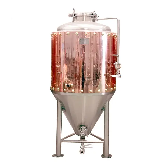 Tiantai-fermentador de cerveza de cobre, 200L, 2HL