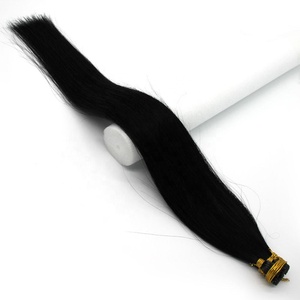 Pre Bonded Keratin Stick I Tip Hair Extension Natural Remy <strong>Human</strong> Hair 16-24&quot; Straight 100s in <strong>Stock</strong> Dropship - Product Image 3