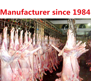 粘线栏杆系统羊羊肉 carcass 体导轨肉导轨建在屠宰场 - Product Image 1