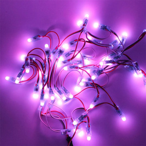 עמיד למים 12MM DC5V <span class=keywords><strong>led</strong></span> פיקסל אור עוקץ עץ חג המולד חיצוני קישוט אור לפסטיבלים