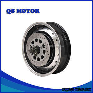 QS 电机 13英寸 273 4000 W 48 V-96 V 电动滑板车轮毂电机 (40 H) v3 型，高扭矩 195N。 M 无刷直流电机 - Product Image 3