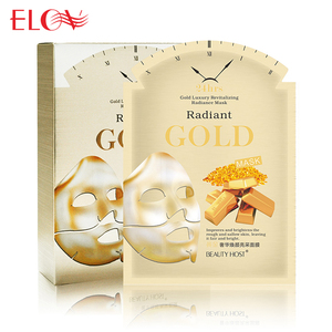 <strong>Korea</strong> <strong>Popular</strong> Skin Care Anti-Wrinkle Radiance Silk Facial Mask Best Sale 24K Gold Luxury Re-Nutriv Brightening Sheet Face Mask - Product Image 3