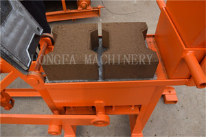 2-40 Interlocking Clay Pressed อิฐคู่มือเครื่องบีบอัด Earth บล็อกเครื่องและโคลนเครื่องอิฐ - Product Image 4