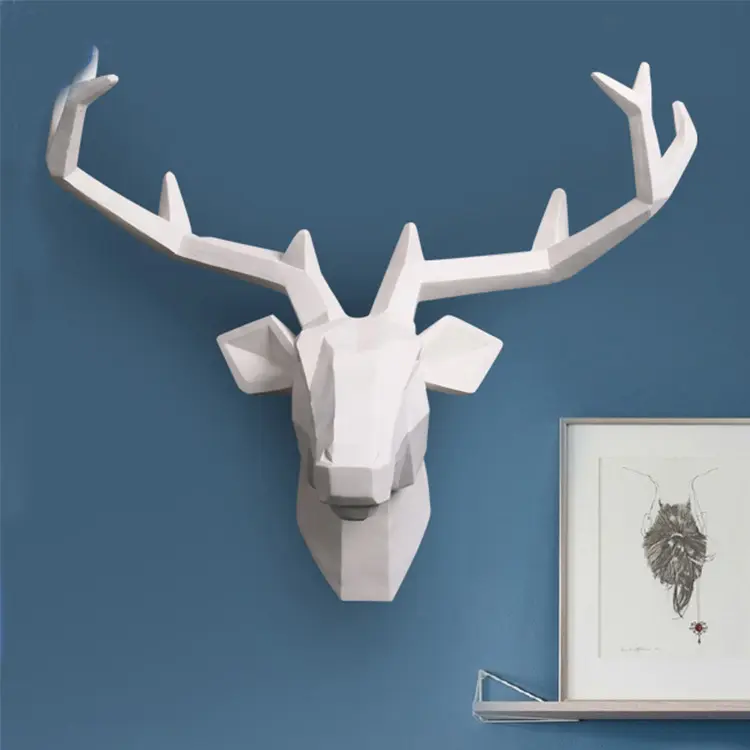 Nuevo Modelo de esculturas decorativas de cabeza de ciervo