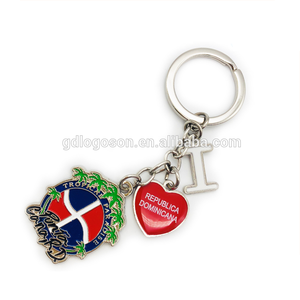Caribbean Đảo Nam Châm Tùy Chỉnh Dominica Punta Cana Thằn Lằn Cao Su Keychain Lưu Niệm Tấm Dominica Quà Lưu Niệm - Product Image 4