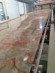 <strong>Plastic</strong> PVC Marble Sheet Plate <strong>Production</strong> Machines <strong>Line</strong>