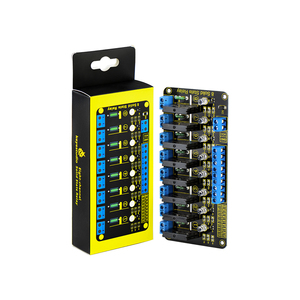 Modulo relè a stato solido a 8 canali Keyestudio per <span class=keywords><strong>Arduino</strong></span> imparare relè 5v per Microbit